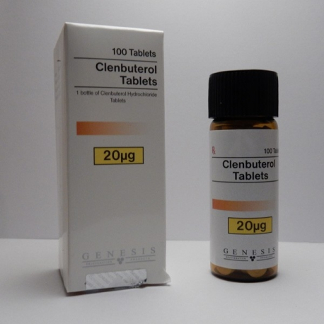 Clenbuterol Tablets Genesis (0,02 mg/tab) 100 tabs